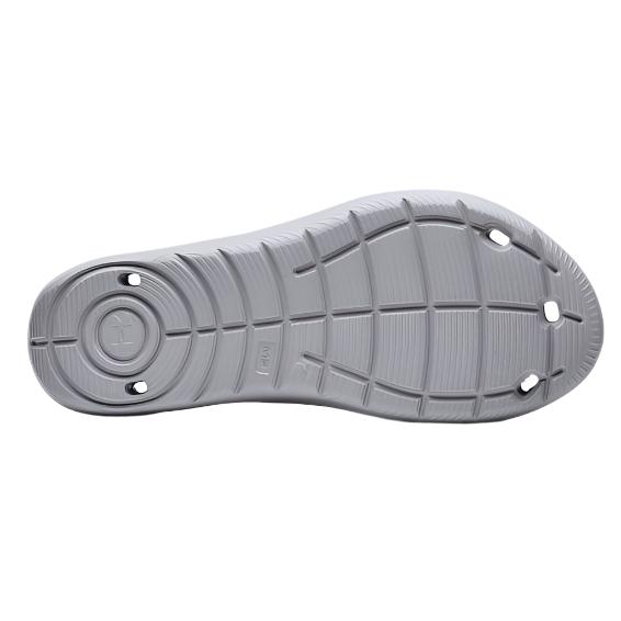 Under Armour Men's UA Locker IV Slides - Mod Gray / White