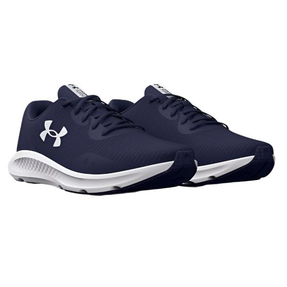 Under Armour Men's UA Charged Pursuit 3 Tech Running Shoes - Midnight Navy / White