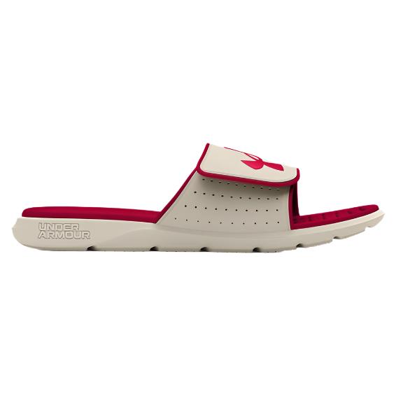 Slides - Summit White / Inferno Red