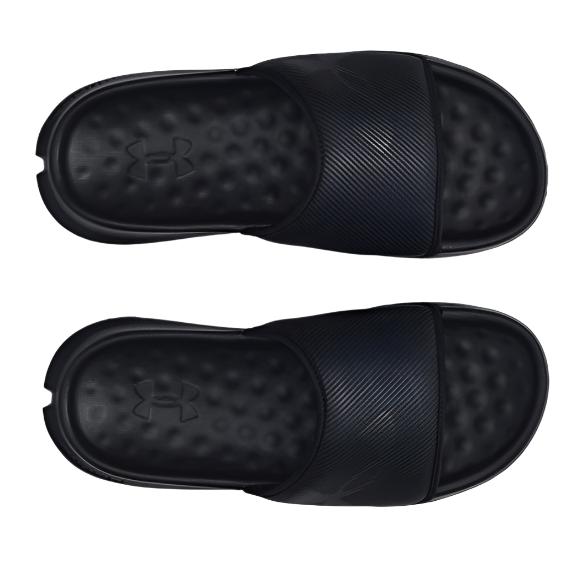 Under Armour Unisex UA Summit Fat Tire Sway Slides - Black