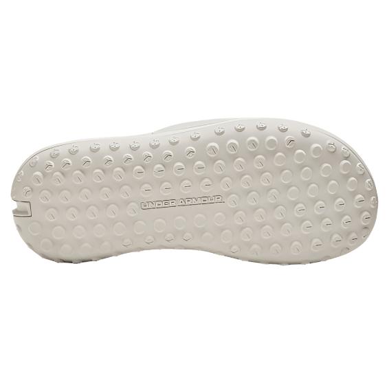 Under Armour Unisex UA Summit Fat Tire Sway Slides - Ivory / Fog