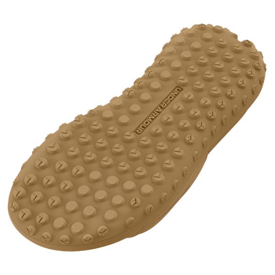 Under Armour Unisex UA Summit Fat Tire Sway Slides - Camel / Coyote