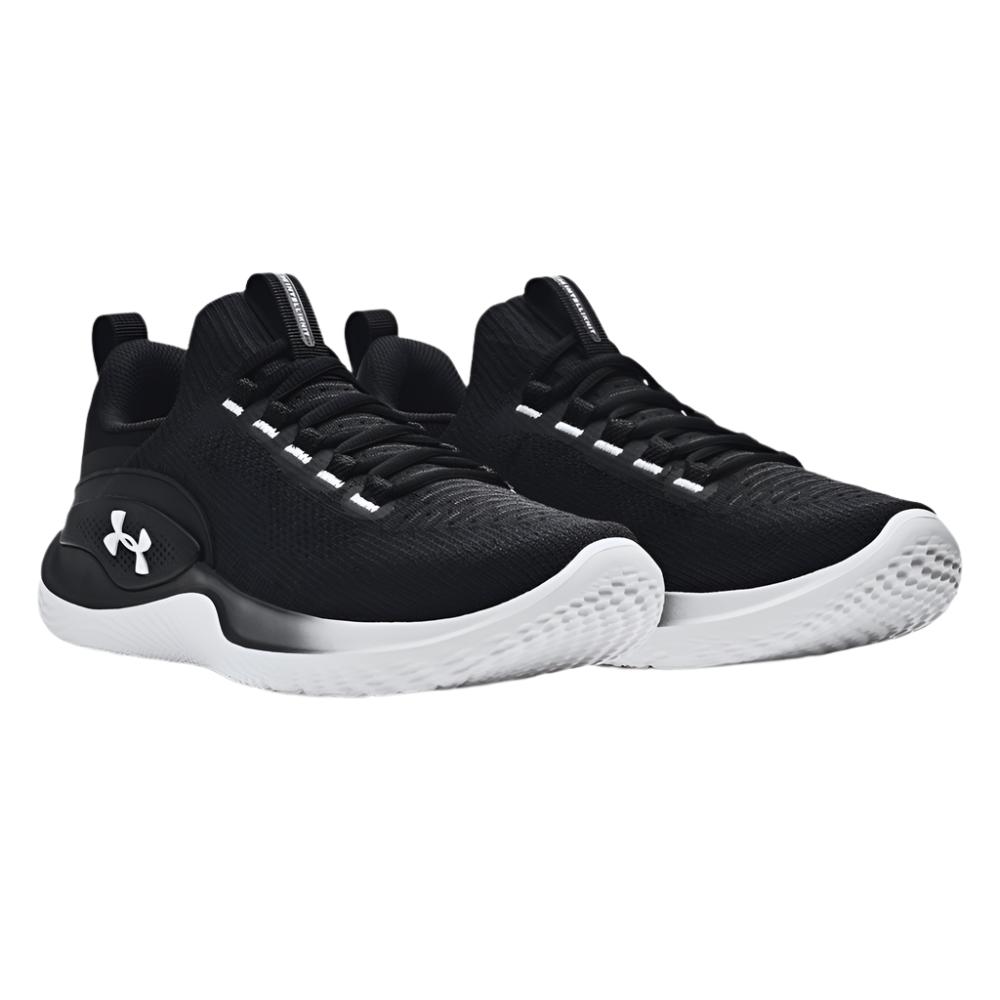 Under Armour Men's UA Flow Dynamic Training Shoes - Black/White