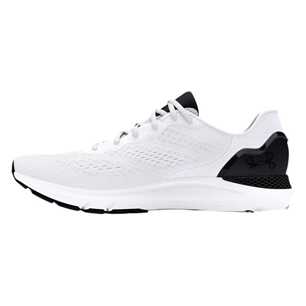 Under Armour Men's UA HOVR Sonic 6 Running Shoes - White / Black