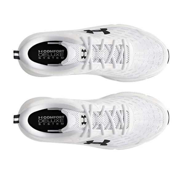 Under Armour Men's UA Charged Assert 10 Running Shoes - White / Black