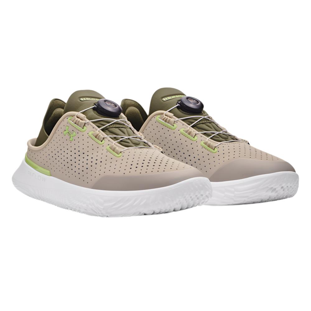 Under Armour Men's UA SlipSpeed Training Shoes - Sandstorm / Marine OD Green