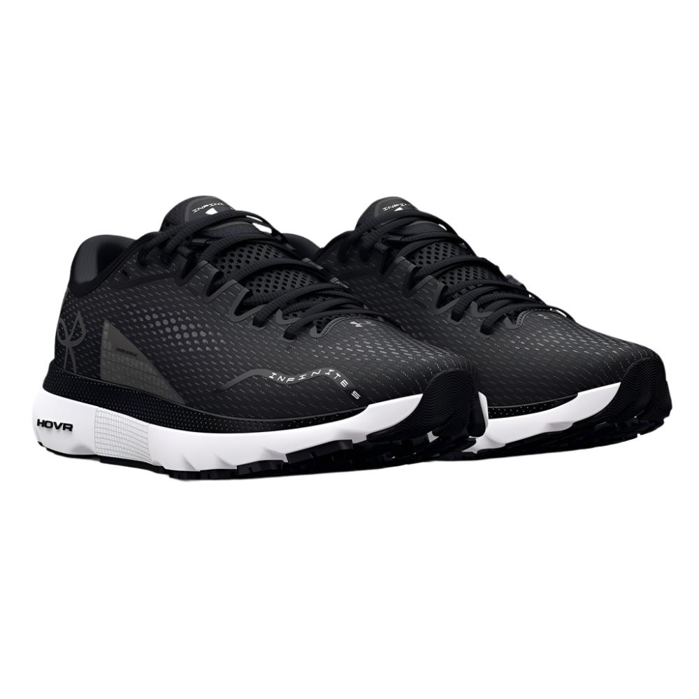 Under Armour Men's UA HOVR Infinite 5 Running Shoes - Black / White