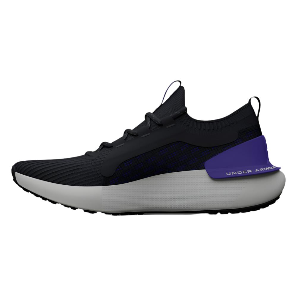 Under Armour Men's UA HOVR Phantom 3 SE Running Shoes - Black / Electric Purple