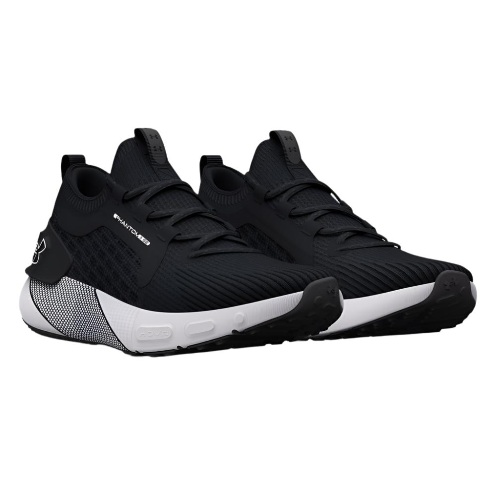 Under Armour Men's UA HOVR Phantom 3 SE Running Shoes - Black / Jet Gray