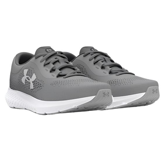 Under Armour Men's UA Rogue 4 Running Shoes - Steel / White