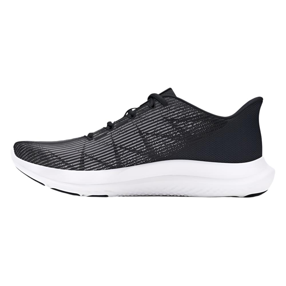 Under Armour Men's UA Speed Swift Running Shoes - Black / White