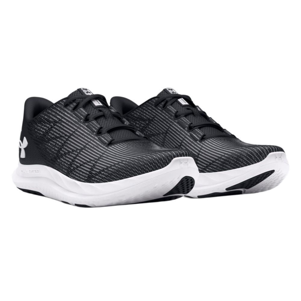 Under Armour Men's UA Speed Swift Running Shoes - Black / White