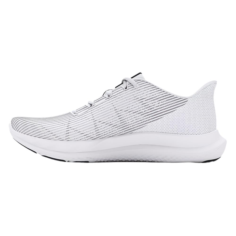 Under Armour Men's UA Speed Swift Running Shoes - White / Mod Gray