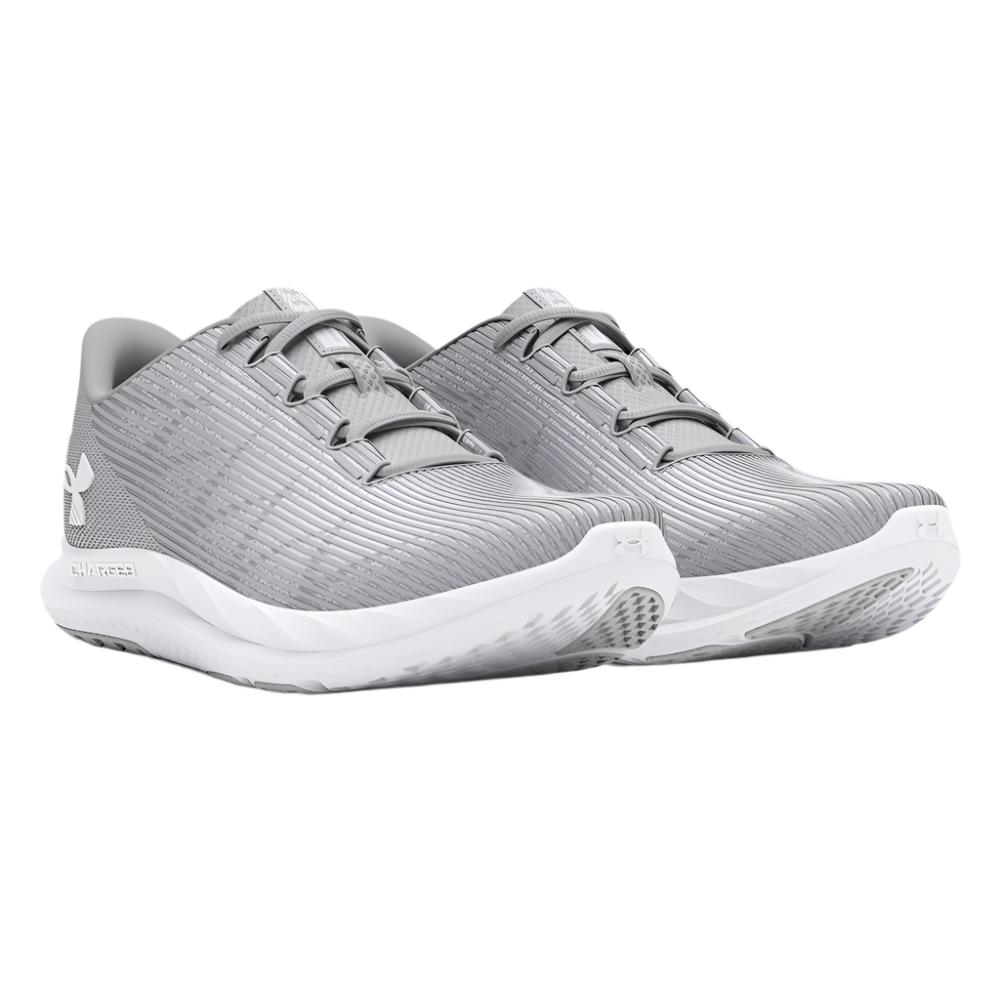 Under Armour Men's UA Speed Swift Running Shoes - Mod Gray / White