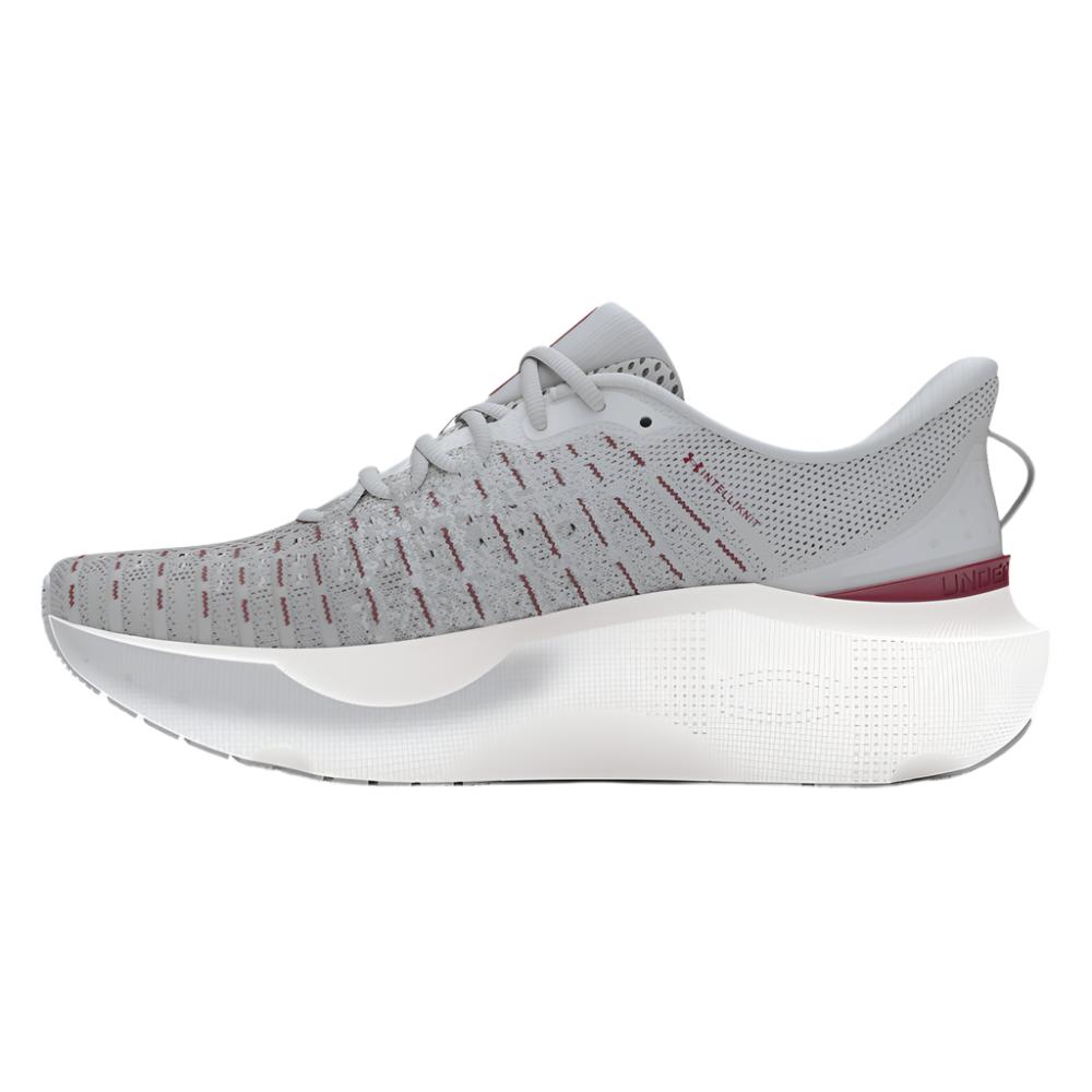 Under Armour Men's UA Infinite Elite Running Shoes - Mod Gray / Cardinal