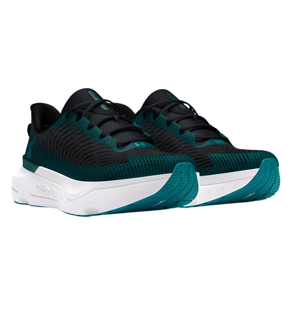 Under Armour Men's UA Infinite Pro Running Shoes - Black / Hydro Teal