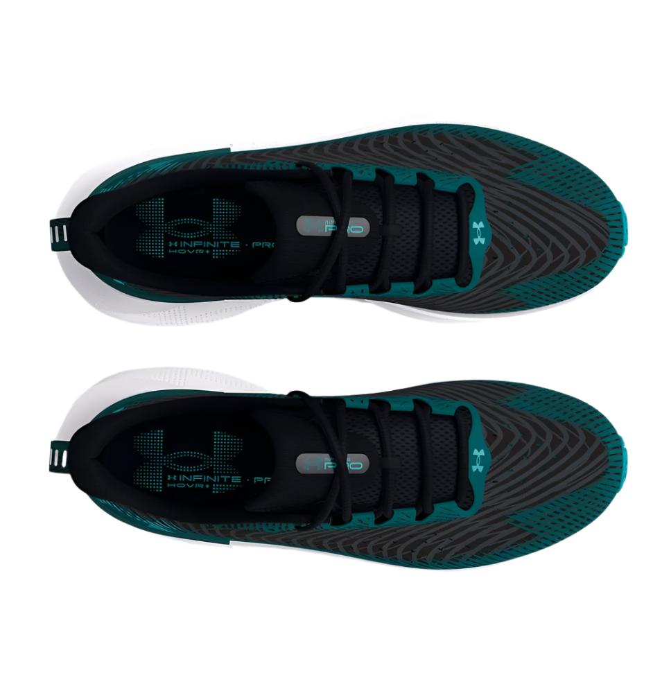 Under Armour Men's UA Infinite Pro Running Shoes - Black / Hydro Teal