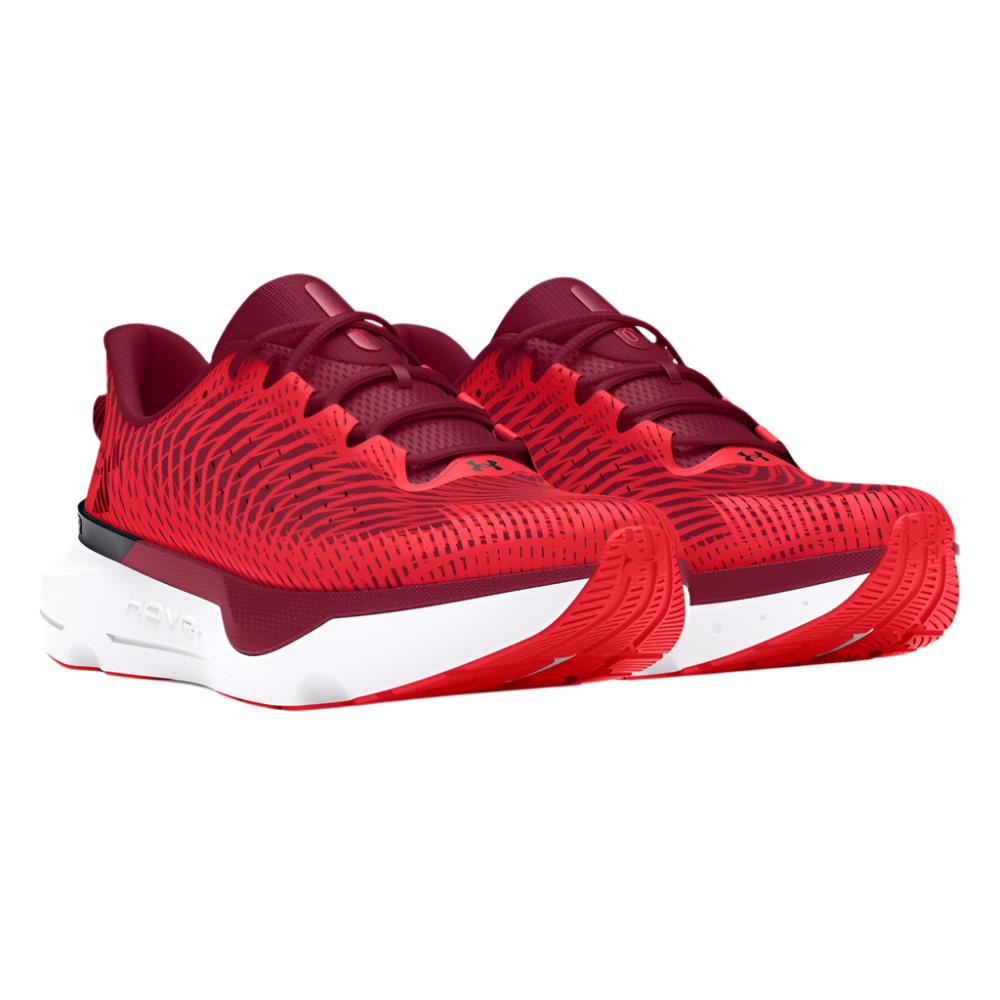 Under Armour Men's UA Infinite Pro Running Shoes - Cardinal / Racer Red