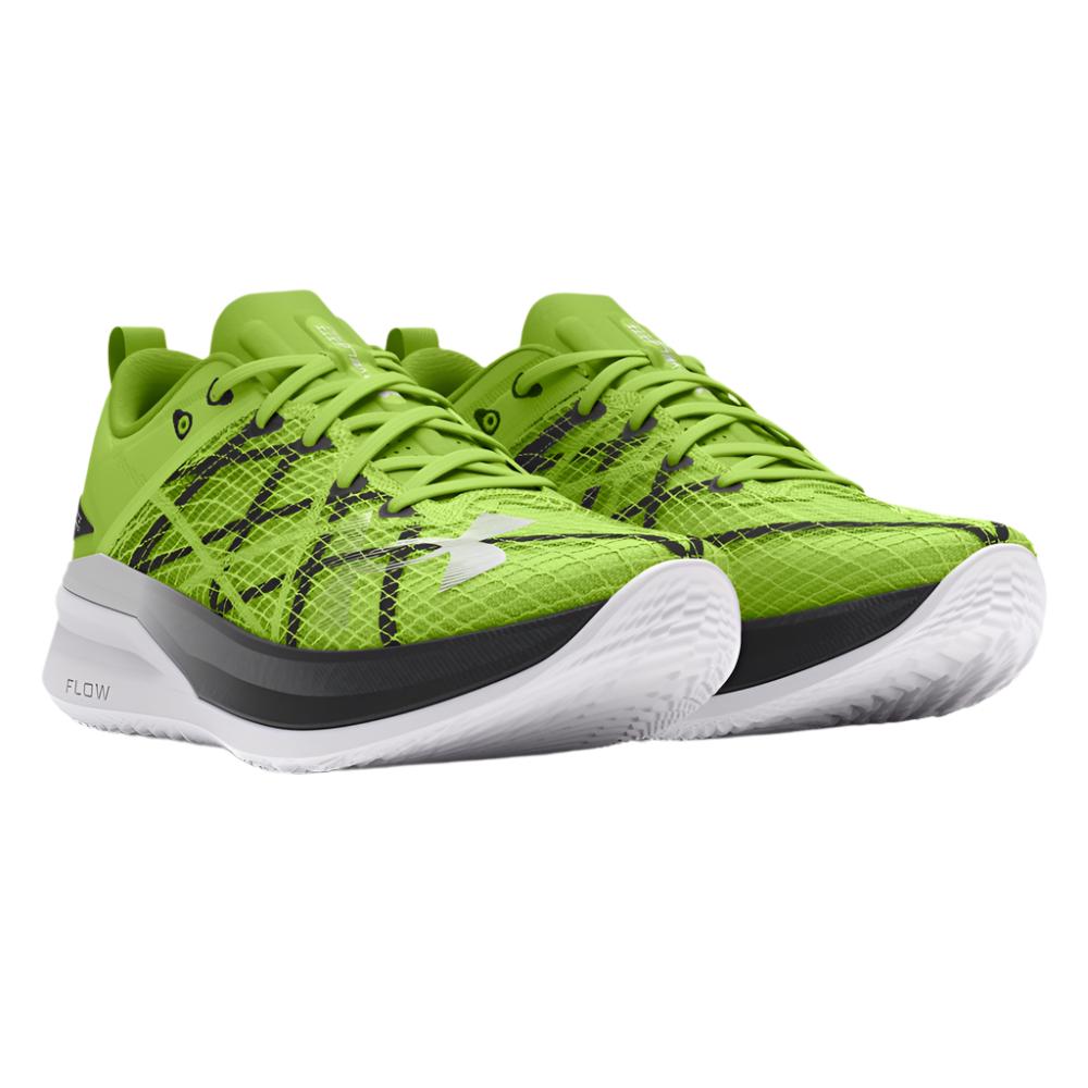 Under Armour Unisex UA Velociti Pro Running Shoes - Morph Green / Anthracite