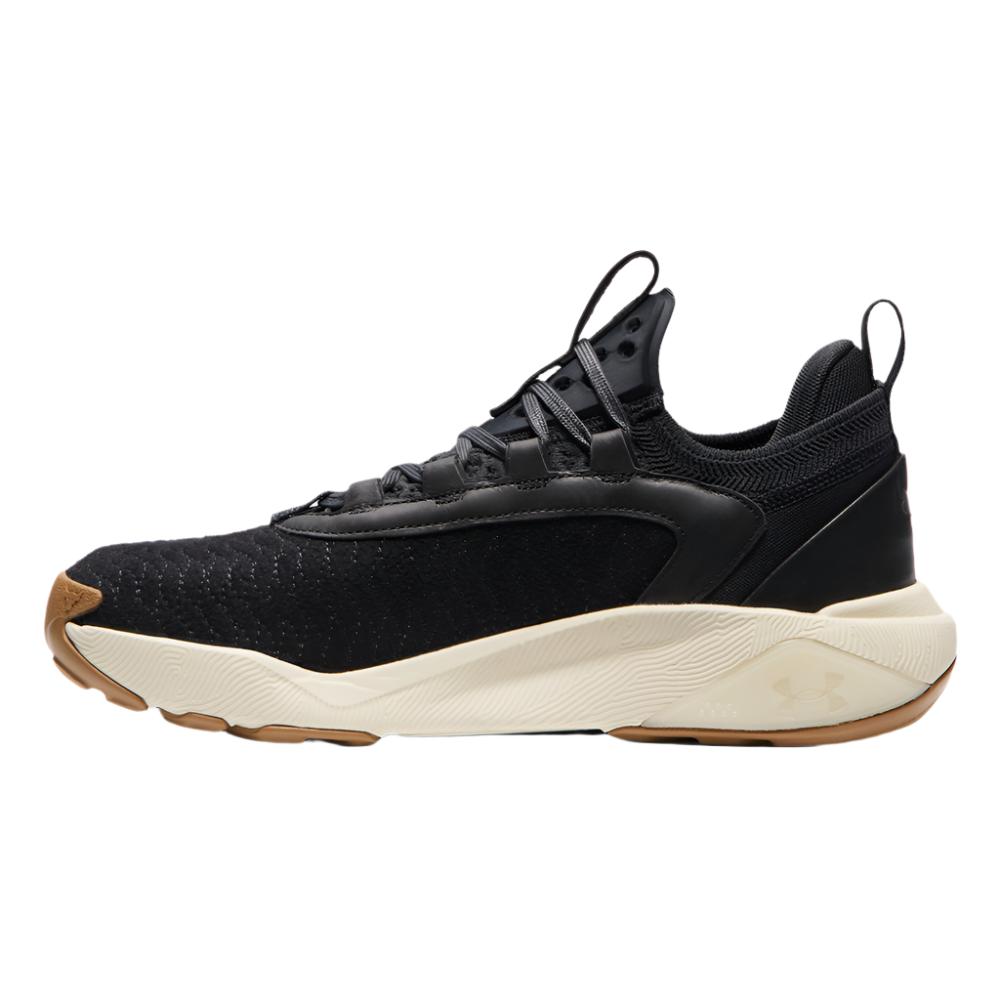 Under Armour Men's Project Rock 7 Luxe Training Shoes - Galaxy Black / Ivory Dune