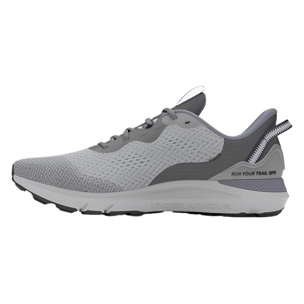 Under Armour Unisex UA Sonic Trail Running Shoes - Mod Gray / Steel