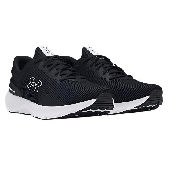 Under Armour Men's UA Escape 4 Running Shoes - Black / White