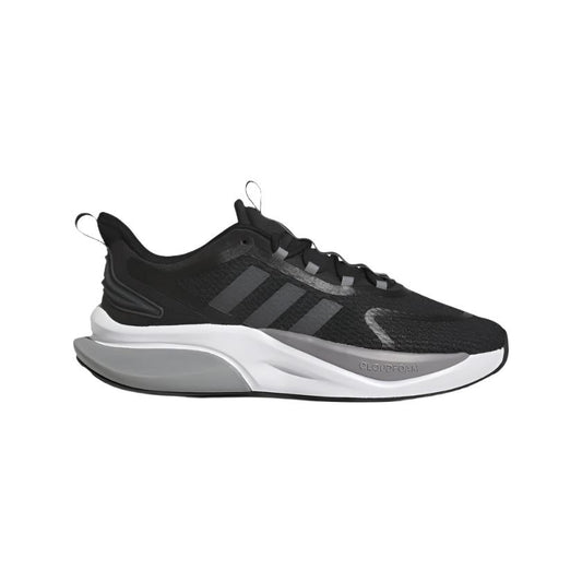 Adidas Mens Sportswear Alphabounce+ Bounce Running Shoes - Black / Carbon /Grey