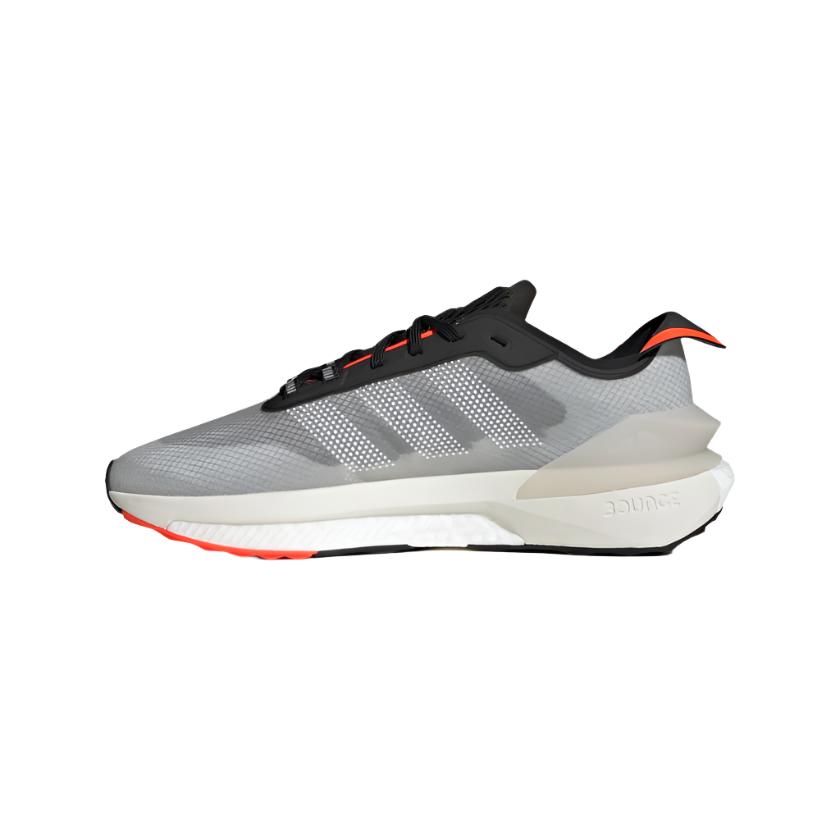 Adidas Mens Sportswear Avryn Running Shoes - Core Black / Core Black / Solar Red