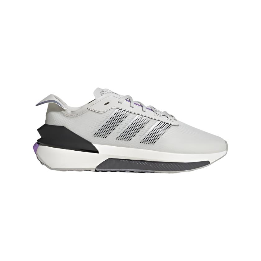 Adidas Mens Sportswear Avryn Running Shoes - Grey / Silver Metallic /White