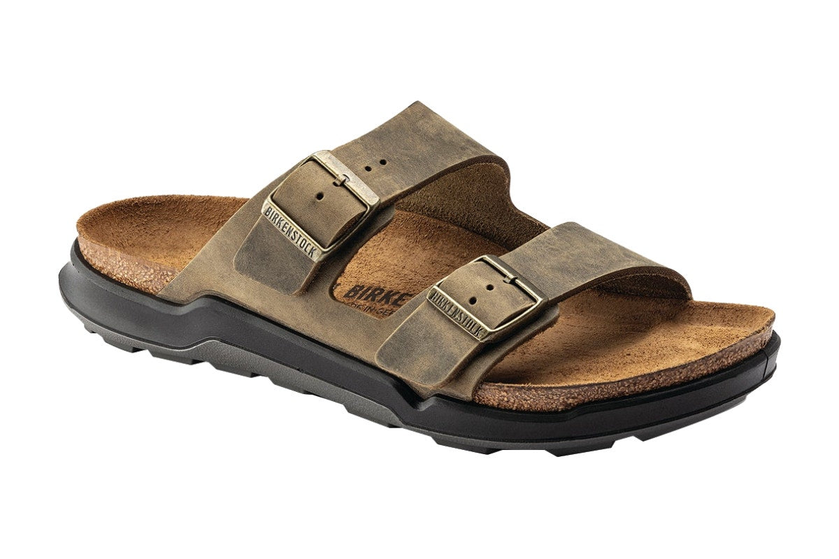 Birkenstock Men's Arizona CT Artic Old Sandal - Faded Khaki