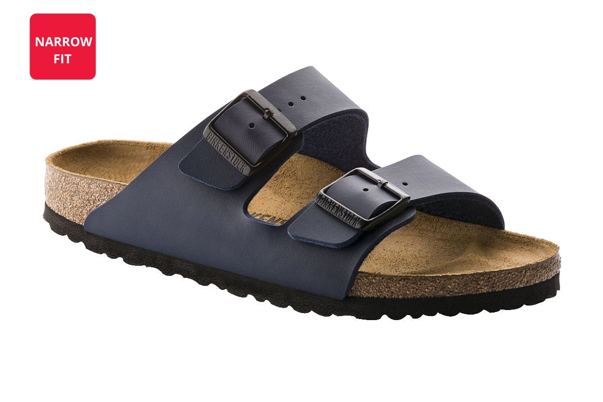 Birkenstock Arizona Birko-Flor Narrow-Fit Sandal - Blue