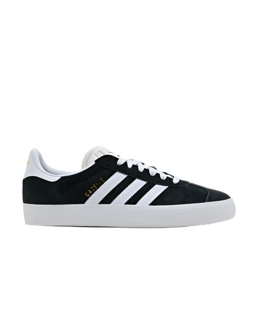 Adidas Men's Gazelle Adv Sneakers Shoe - Core Black / Cloud White / Gold Metallic