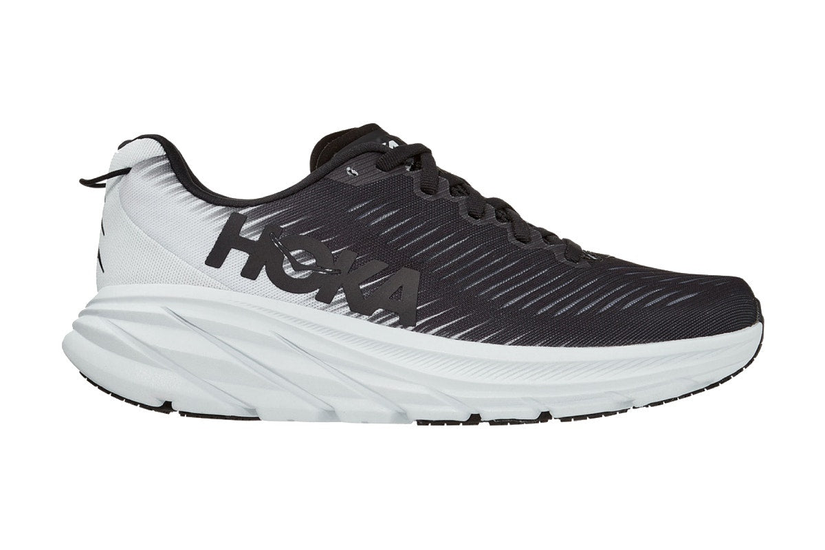 Hoka One One Women's Rincon 3 Running Shoe - Black/White