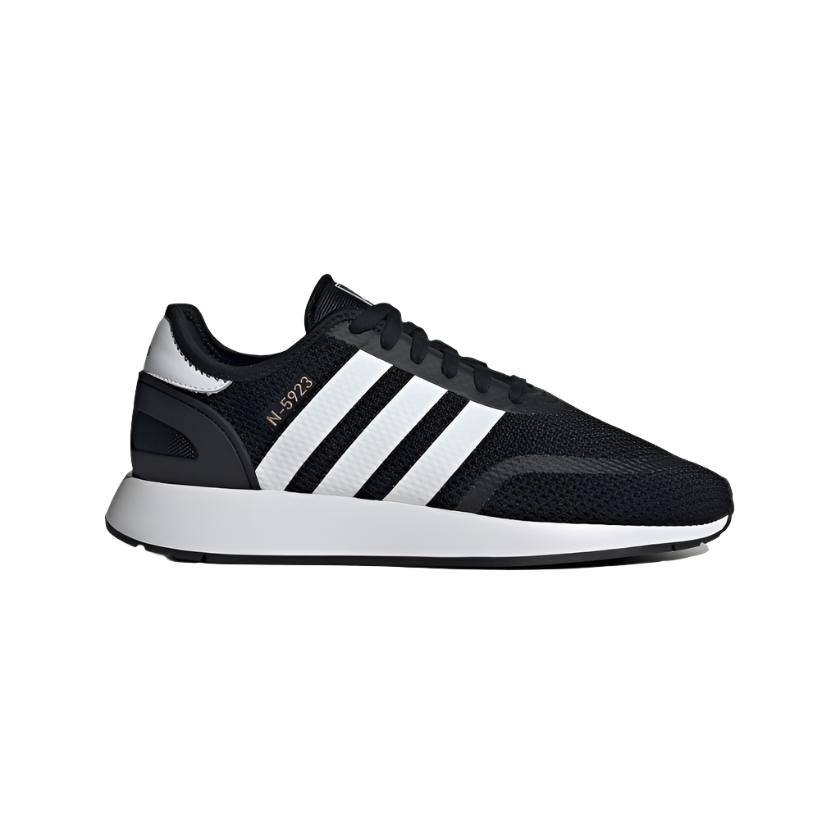 Adidas Mens Sportswear N-5923 Casual Shoes - Core Black / Cloud White