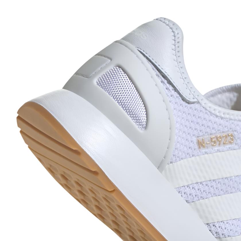 Adidas Mens Sportswear N-5923 Casual Shoes - Cloud White / Gum