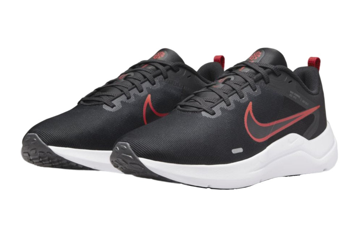 Nike Men's Downshifter 12 Running Shoes - Black/White