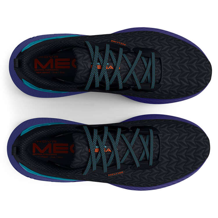 Under Armour Mens HOVR Mega Clone 3 Running Shoes - Black/Blue