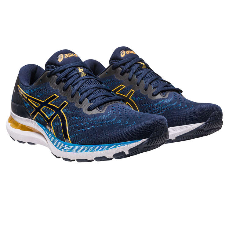 Asics GEL Superion 6 Mens Running Shoes - Navy/Yellow