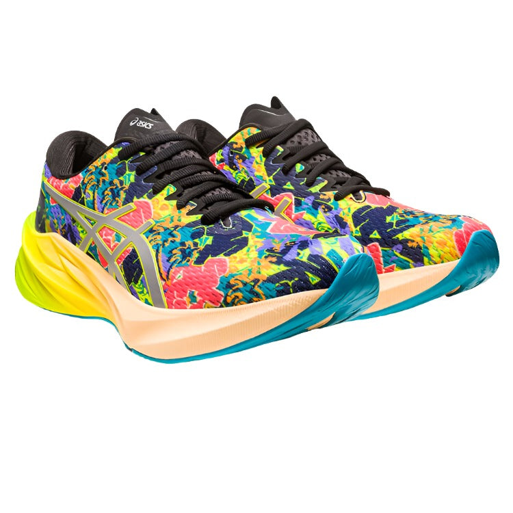 Asics Novablast 3 Lite-Show Mens Running Shoes - Print/Yellow