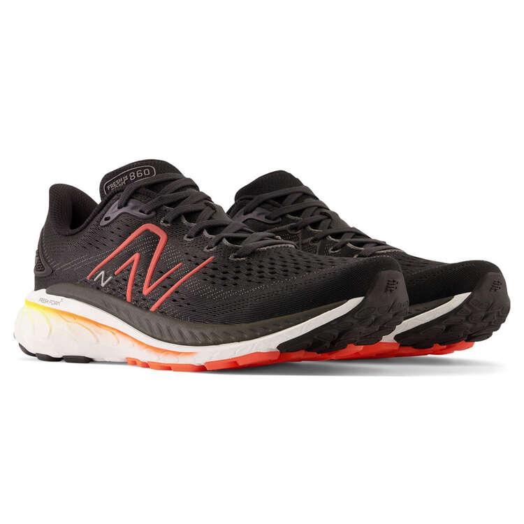 New Balance Mens Fresh Foam X 860 v13 2E Running Shoes - Black