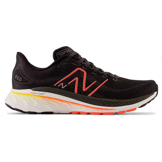 New Balance Mens Fresh Foam X 860 v13 2E Running Shoes - Black