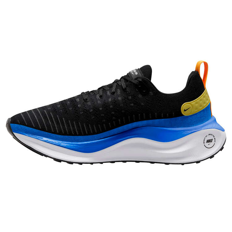 Nike Mens InfinityRN 4 Running Shoes - Black/Blue