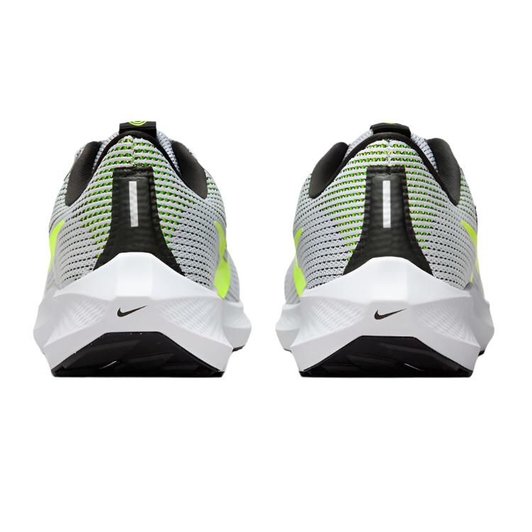 Nike Mens Air Zoom Pegasus 40 Running Shoes - Grey/Volt