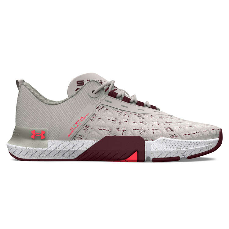 Under Armour TriBase Reign 5 Mens Training Shoes - White/Red