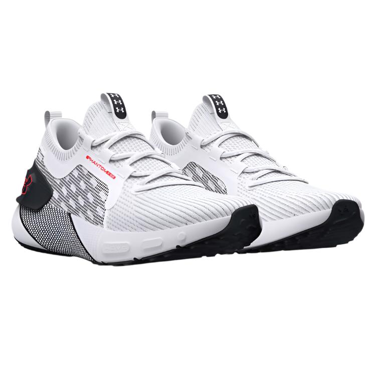 Under Armour Mens HOVR Phantom 3 SE Running Shoes - White/Black