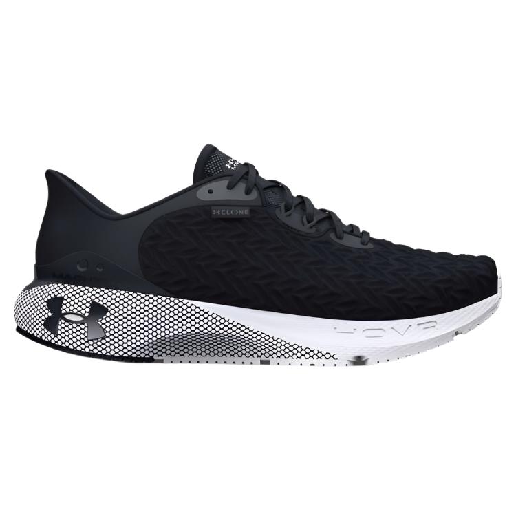 Under Armour Mens HOVR Machina 3 Clone Running Shoes - Black/White