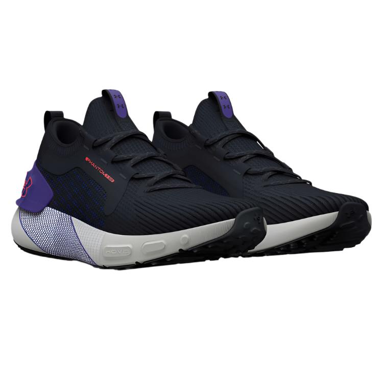 Under Armour Mens HOVR Phantom SE Running Shoes - Black/Purple