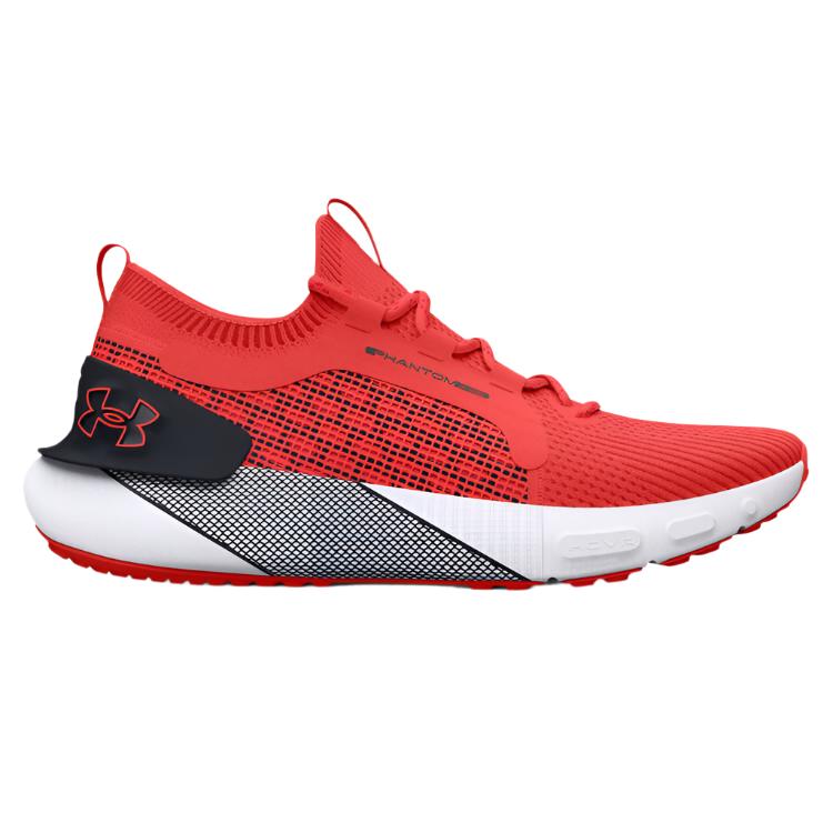 Under Armour Mens HOVR Phantom 3 SE Running Shoes - Red/Black