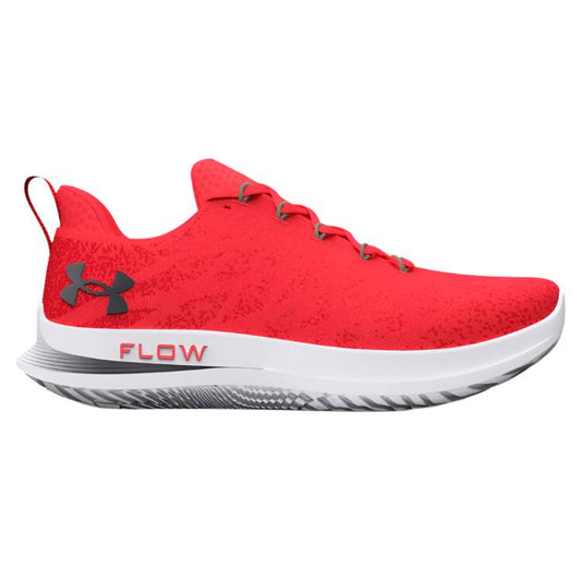 Under Armour Mens Flow Velociti 3 Running Shoes - Pink/Red