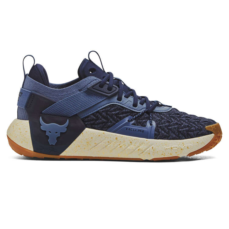 Under Armour Project Rock 6 Mens Training Shoes - Blue/White